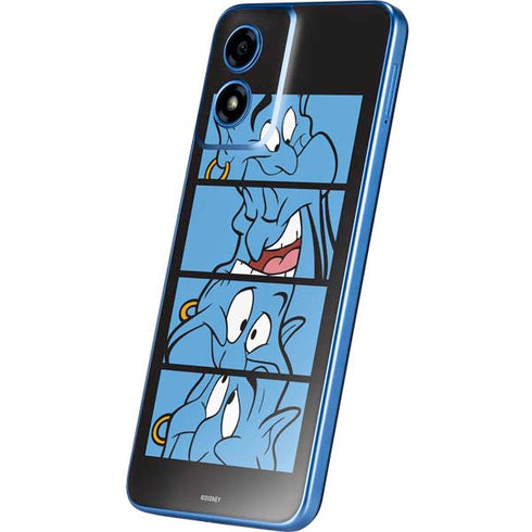 Disney Aladdin Genie Faces Grid Moto G Play 4G (2024) Skin