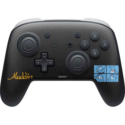 Disney Aladdin Genie Faces Grid Nintendo Switch 2 (2025) Pro Controller Skin