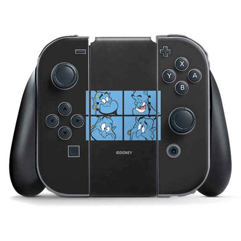 Disney Aladdin Genie Faces Grid Nintendo Skins