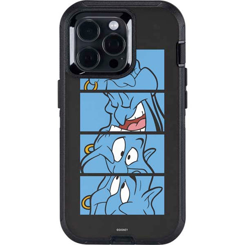 Disney Aladdin Genie Faces Grid Otterbox Defender iPhone Skin