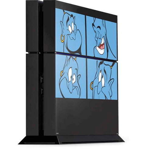 Disney Aladdin Genie Faces Grid PlayStation PS4 Skins