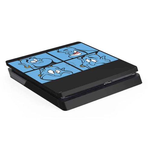 Disney Aladdin Genie Faces Grid PlayStation PS4 Skins