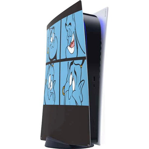 Disney Aladdin Genie Faces Grid PlayStation PS5 Skins