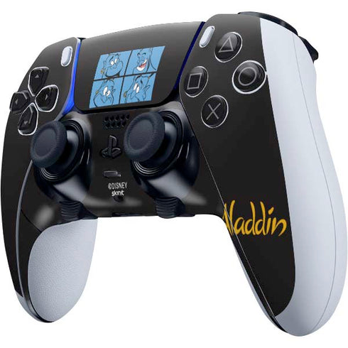 Disney Aladdin Genie Faces Grid PS5 DualSense Edge Pro Controller Skin