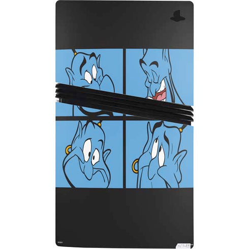 Disney Aladdin Genie Faces Grid PS5 Pro Bundle Skin