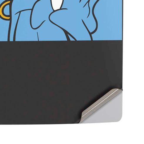 Disney Aladdin Genie Faces Grid PS5 Pro Disk Console Skin