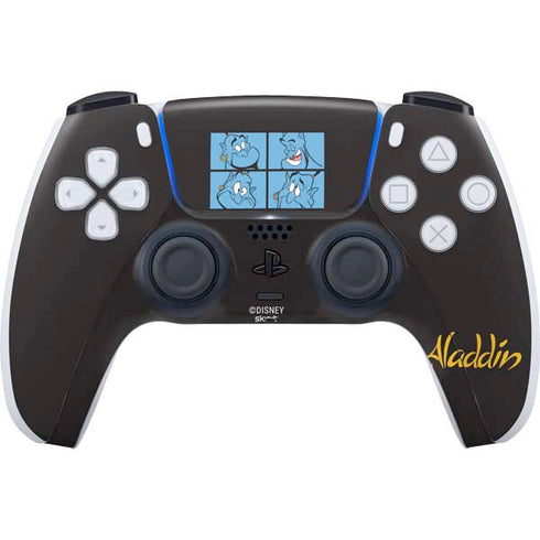 Disney Aladdin Genie Faces Grid PlayStation PS5 Skins