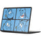 Disney Aladdin Genie Faces Grid Surface Laptop 7 13.8in Skin