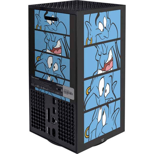 Disney Aladdin Genie Faces Grid Xbox Series X Bundle Skin
