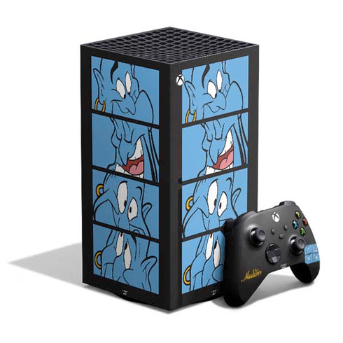 Disney Aladdin Genie Faces Grid XBox Series X Digital Edition Bundle Skin