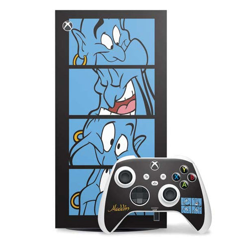 Disney Aladdin Genie Faces Grid Xbox Series X Skins