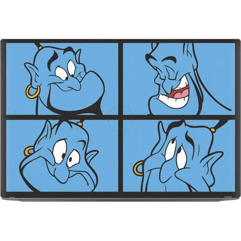 Disney Aladdin Genie Faces Grid Dell XPS Skin
