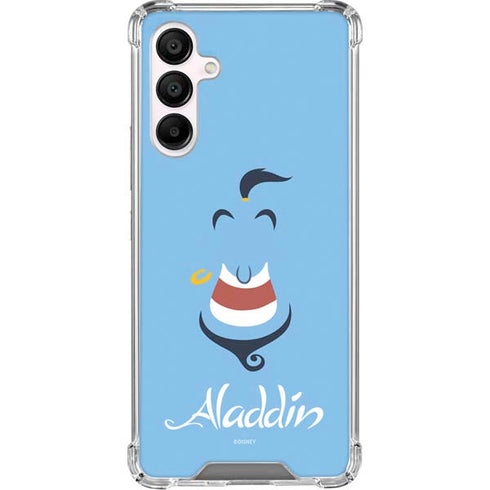 Disney Aladdin Genie Outline Art Galaxy A16 5G Clear Case