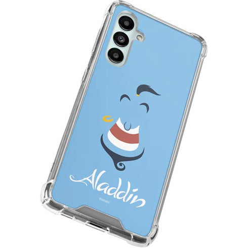 Disney Aladdin Genie Outline Art Galaxy A16 5G Clear Case