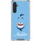 Disney Aladdin Genie Outline Art Galaxy A17 Clear Case