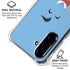 Disney Aladdin Genie Outline Art Galaxy A36 5G Clear Case