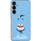 Disney Aladdin Genie Outline Art Galaxy A55 5G Skin