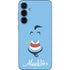 Disney Aladdin Genie Outline Art Galaxy A55 5G Skin