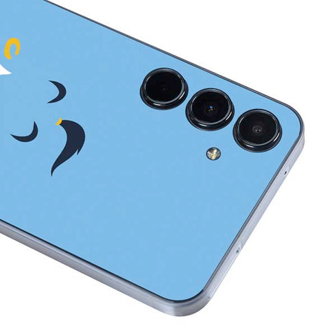 Disney Aladdin Genie Outline Art Galaxy A55 5G Skin