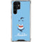 Disney Aladdin Genie Outline Art Galaxy S23 Ultra Clear Case