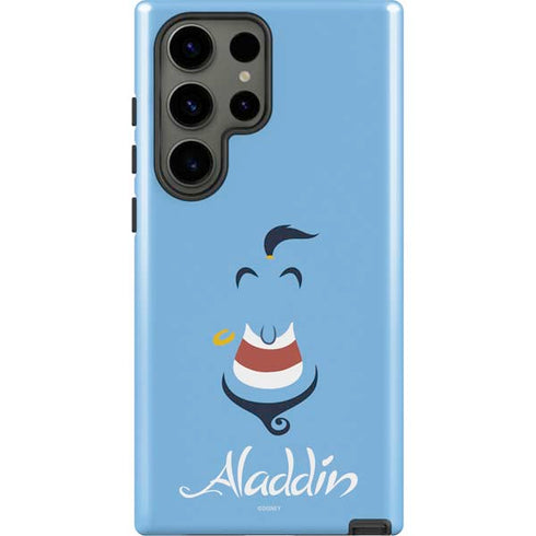 Disney Aladdin Genie Outline Art Galaxy S23 Ultra Pro Case