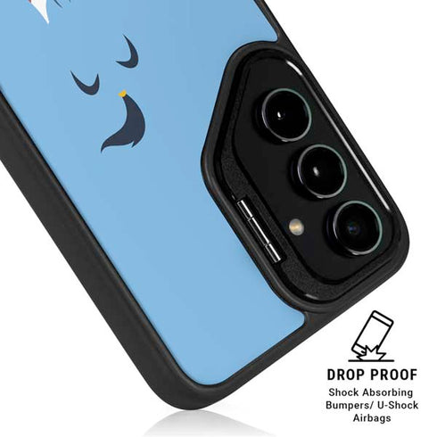 Disney Aladdin Genie Outline Art Galaxy S24 FE Kickstand Case