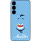 Disney Aladdin Genie Outline Art Galaxy S25 Plus Skin
