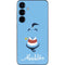 Disney Aladdin Genie Outline Art Galaxy S25 Skin