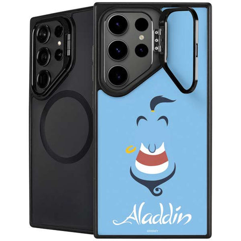Disney Aladdin Genie Outline Art Galaxy S25 Ultra Kickstand Case