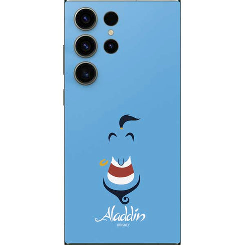 Disney Aladdin Genie Outline Art Galaxy S24 Ultra Skin