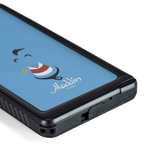 Disney Aladdin Genie Outline Art Galaxy S24 Ultra Waterproof Case