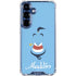 Disney Aladdin Genie Outline Art Galaxy S25 Clear Case