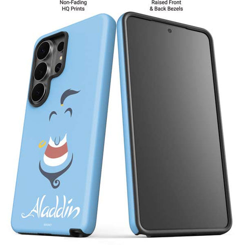 Disney Aladdin Genie Outline Art Galaxy S26 Ultra Impact Case