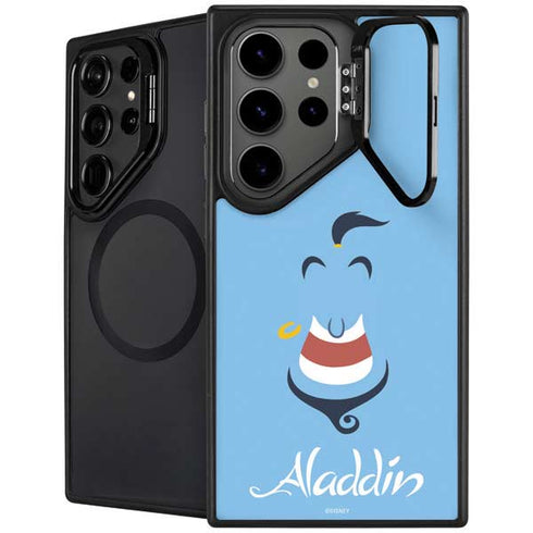 Disney Aladdin Genie Outline Art Galaxy S26 Ultra Kickstand Case
