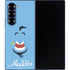 Disney Aladdin Genie Outline Art Galaxy Z Fold6 Skin
