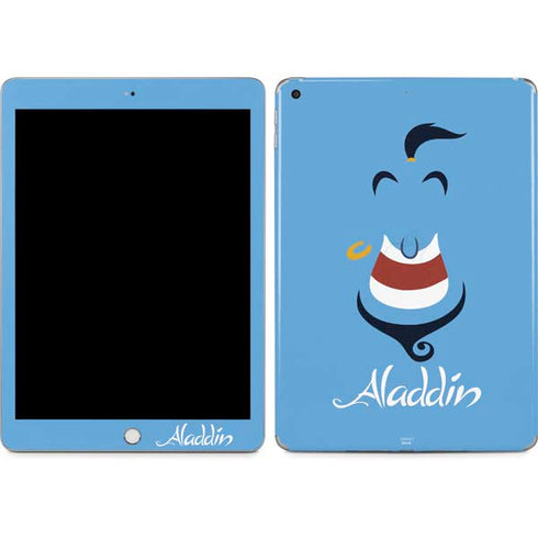 Disney Aladdin Genie Outline Art Apple iPad Skin