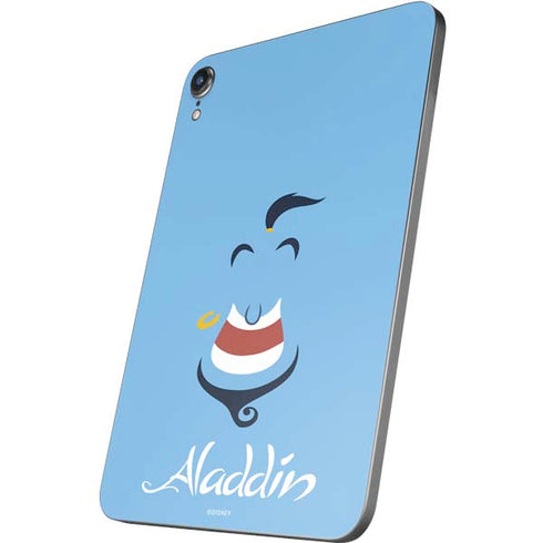 Disney Aladdin Genie Outline Art Apple iPad Mini Skin