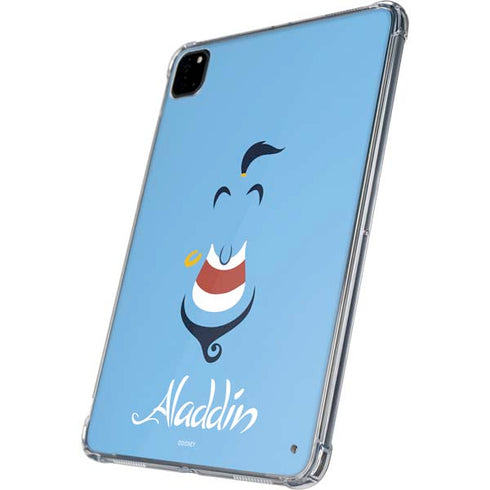 Disney Aladdin Genie Outline Art iPad Pro 11in (2024) Clear Case