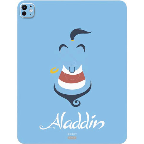 Disney Aladdin Genie Outline Art iPad Pro 13in M4 (2024) Skin