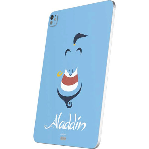 Disney Aladdin Genie Outline Art iPad Pro 13in M4 (2024) Skin