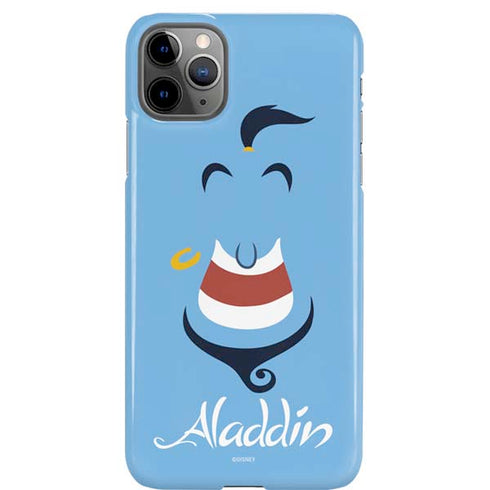 Disney Aladdin Genie Outline Art iPhone Cases