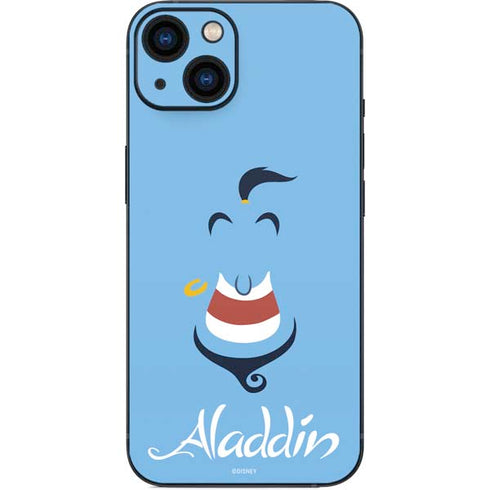 Disney Aladdin Genie Outline Art iPhone Skins
