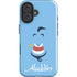Disney Aladdin Genie Outline Art iPhone 16 Impact Case