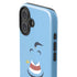 Disney Aladdin Genie Outline Art iPhone 16 Plus Impact Case
