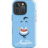 Disney Aladdin Genie Outline Art iPhone 16 Pro Impact Case