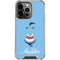 Disney Aladdin Genie Outline Art iPhone 16 Pro Max Clear Case