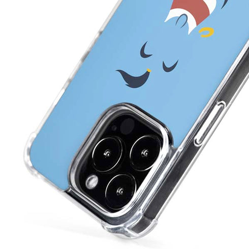 Disney Aladdin Genie Outline Art iPhone 16 Pro Max MagSafe Case