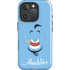 Disney Aladdin Genie Outline Art iPhone 16 Pro Max Magsafe Impact Case