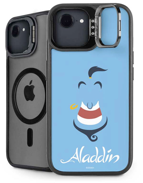 Disney Aladdin Genie Outline Art iPhone 16e Kickstand Case