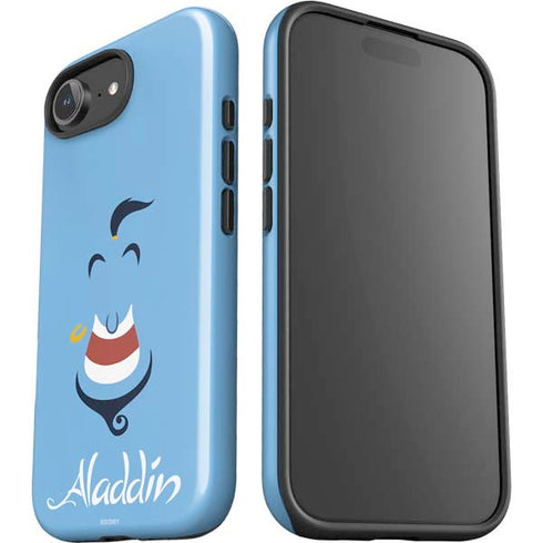 Disney Aladdin Genie Outline Art iPhone 16e Impact Case